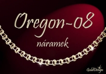 Oregon 08 - náramek zlacený  